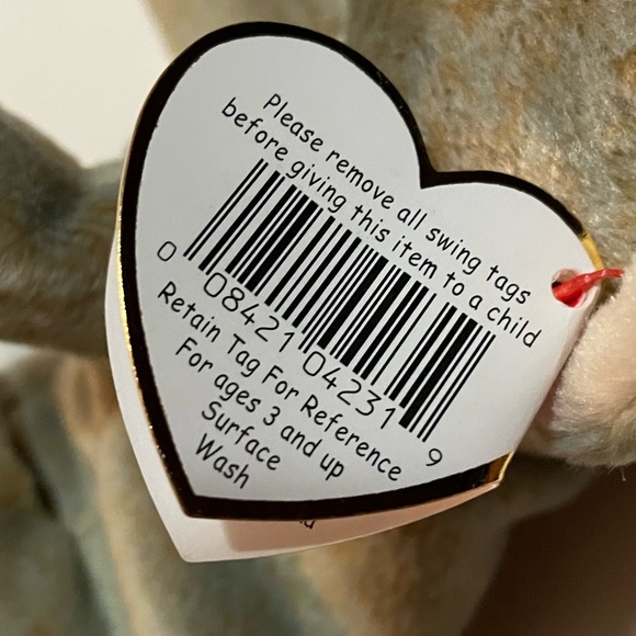 Scat The Cat Beanie Babies Original 1998
Birthday May 27 1998 - Picture 8 of 9